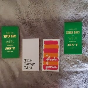 Kate Spade bundle of 4 notepads. NEW